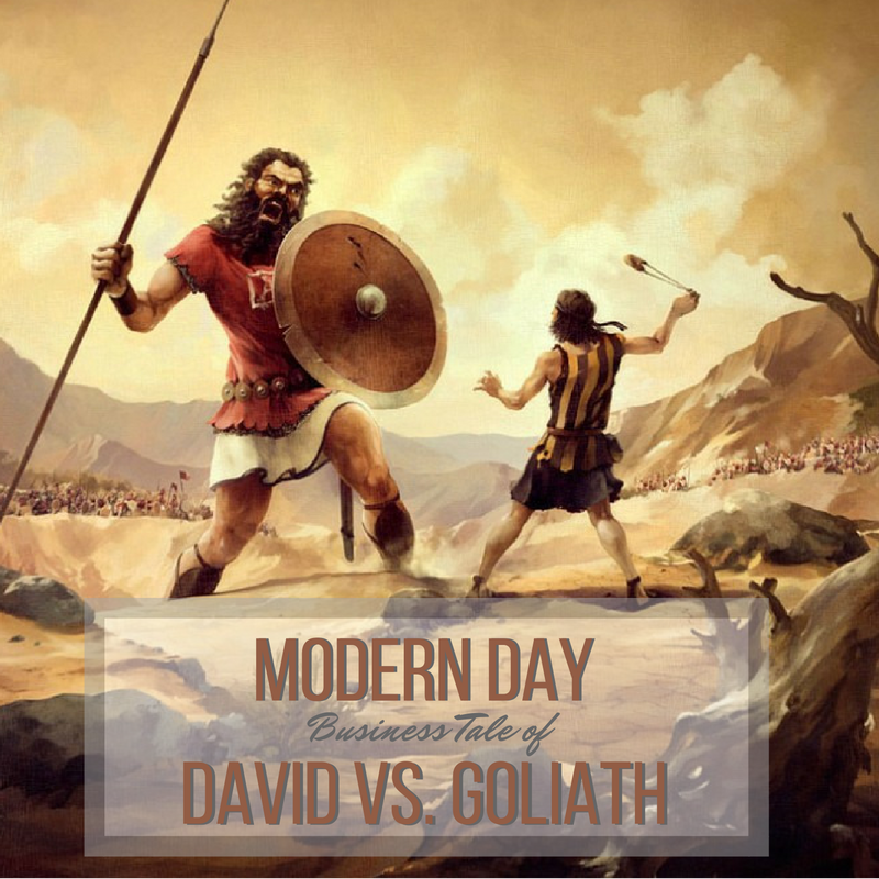 A Modern Day Business Tale of David vs. Goliath
