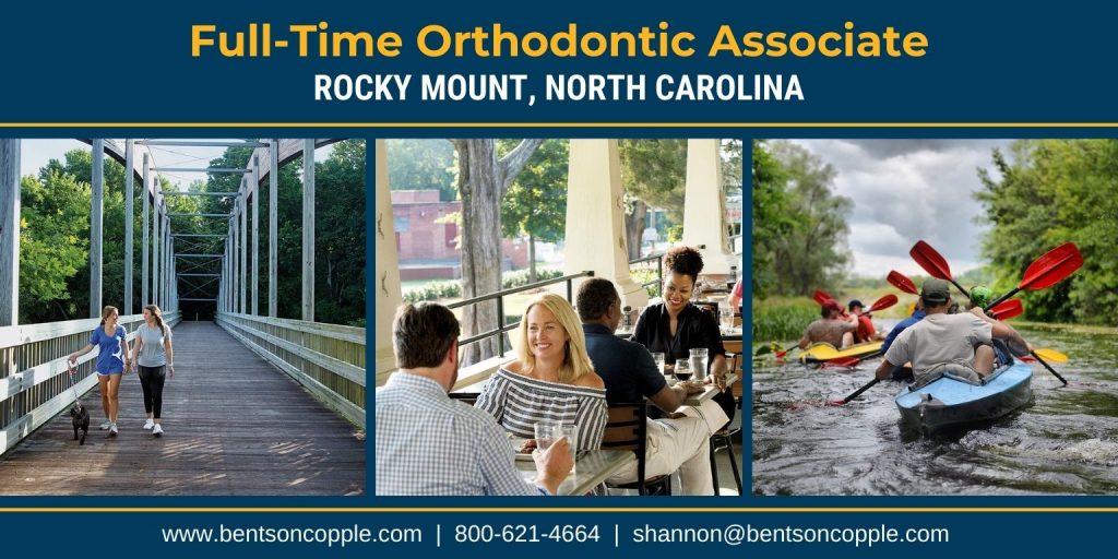 This is a fantastic career opportunity for an orthodontist seeking to become engaged in the local community and change lives. 